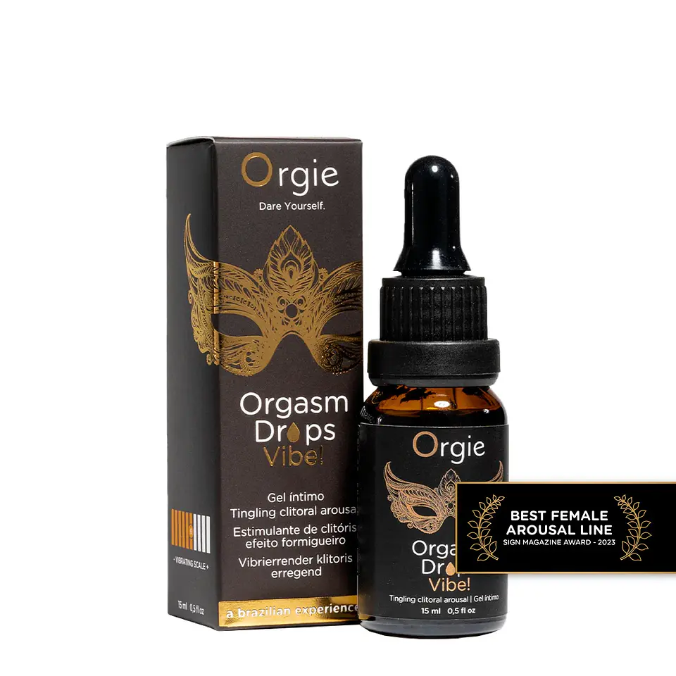 Gotas com Efeito Vibratório Orgasm Drops Vibe 15ml Orgie 6