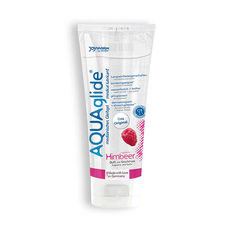 Lubrificante Aquaglide Framboesa 100ml