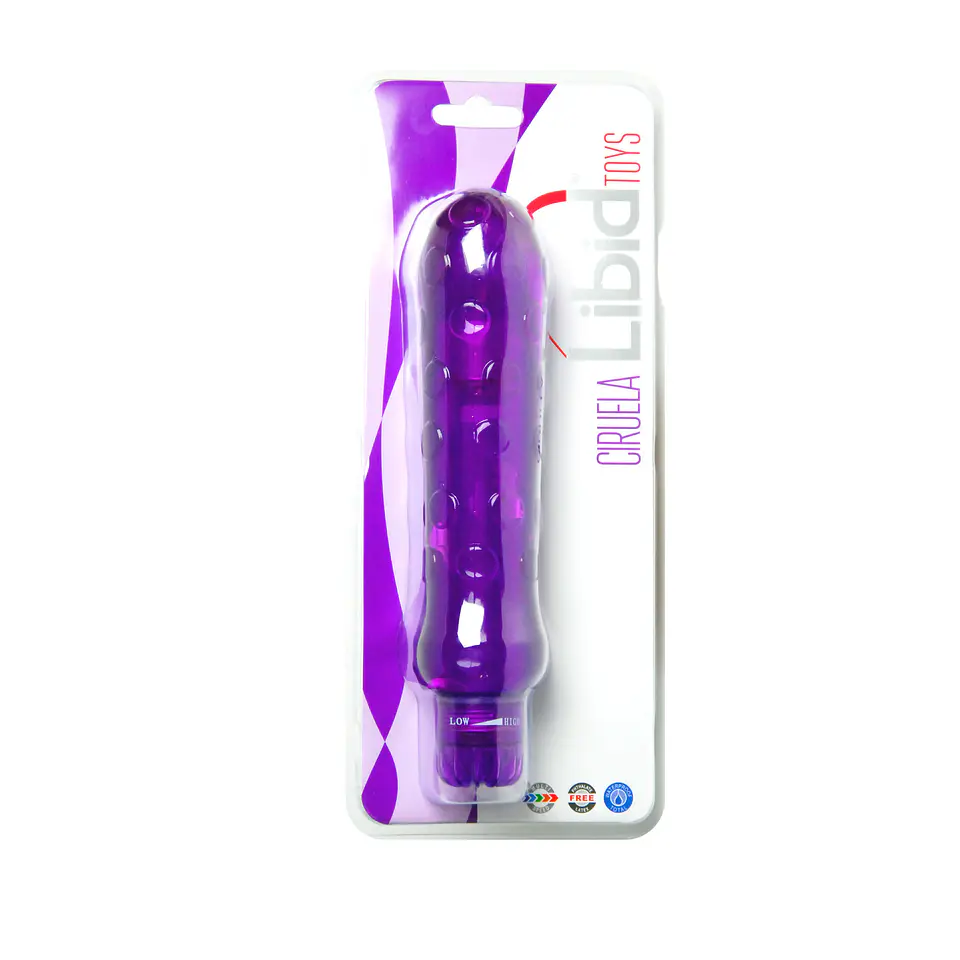 Vibrador Ciruela Roxo Libid Toys 2