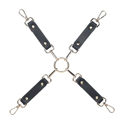Conexão Hogtie Milan Collection Preto/Vermelho Ouch!