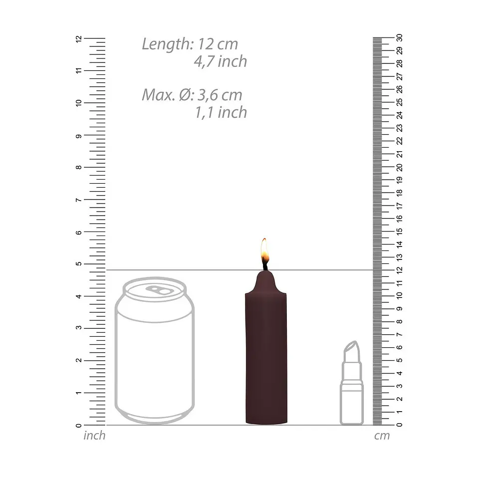 Vela com Aroma a Chocolate Wax Play Candle 100 Gr Ouch! 4