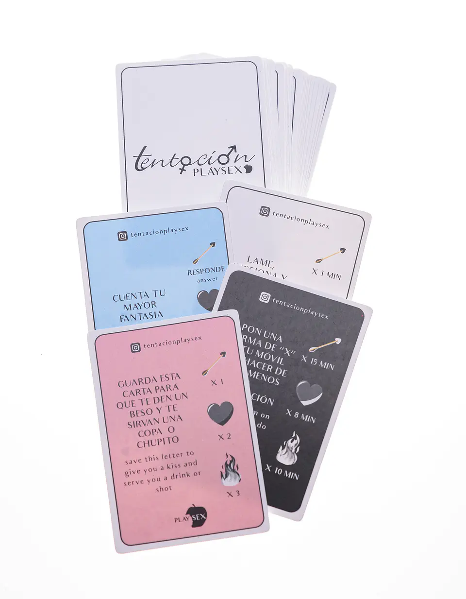 Jogo de Cartas Tentación Play Sex 4