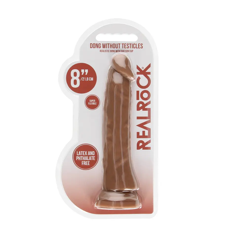 Dildo com Ventosa Tan 8 /20 CM Realrock 2