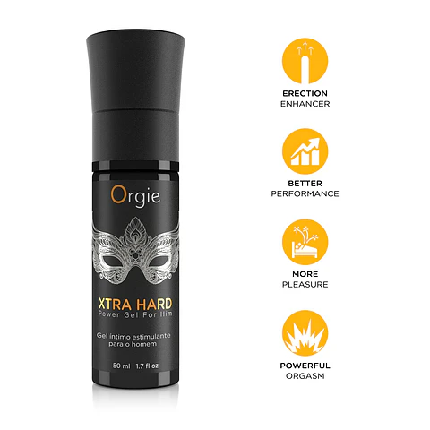 Gel Estimulante Xtra Hard Power for Men 30ml Orgie