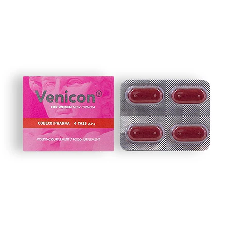 Cápsulas Estimulantes Venicon para Mulher Cobeco