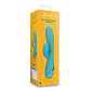 Vibrador Coelho Insuflável Peacock Blue Loveline - Thumbnail 2