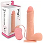 Vibrador Realístico Real Rapture Fire Passion 9'' Branco Toyz4lovers - Thumbnail 2