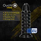 Plug Anal Spiral Force 23.5 CM Preto Ouch! - Thumbnail 5