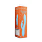 Vibrador Ribbed Ultra Soft Silicone Rabbit Glacial Blue Loveline - Thumbnail 2