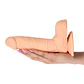 Vibrador Realístico Real Rapture Earth Flavour 7.5'' Branco Toyz4lovers - Thumbnail 4