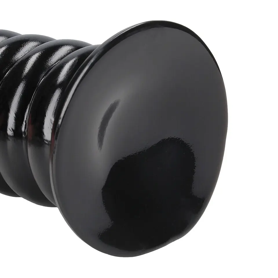 Plug Anal Spiral Force 23.5 CM Preto Ouch! 6