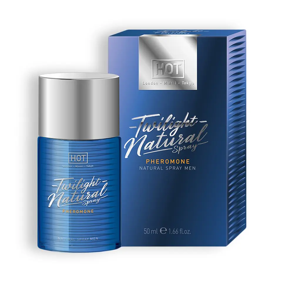 Spray com Feromonas Twilight Natural Spray Man 50ml Hot™ 1