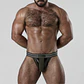 Jockstrap Backroom Bottomless Locker Gear Caqui - Thumbnail 4