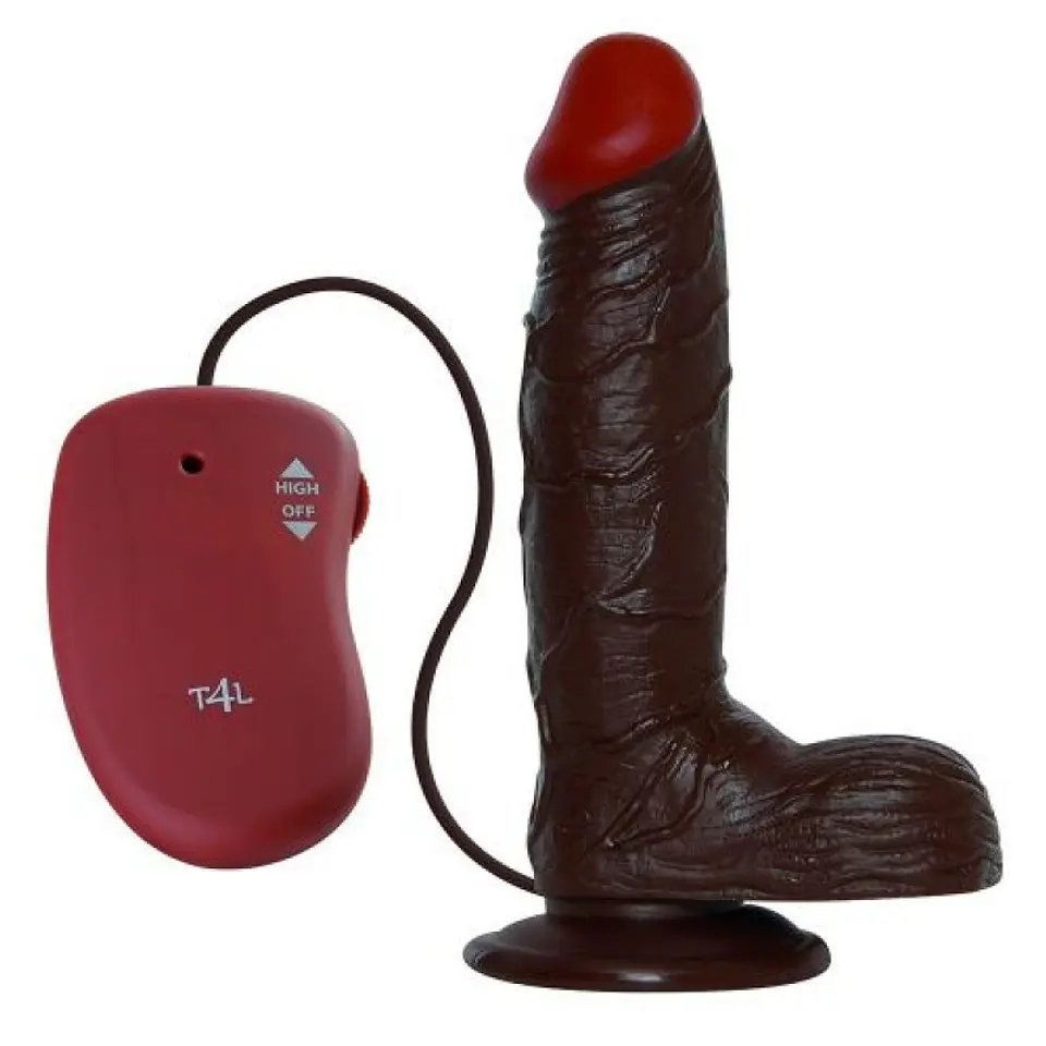 Vibrador Realístico Real Rapture Earth Flavour 7.5'' Negro Toyz4lovers 1