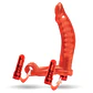 Anel Peniano Double Penetrator Ultimate Vermelho Nasstoys - Thumbnail 2