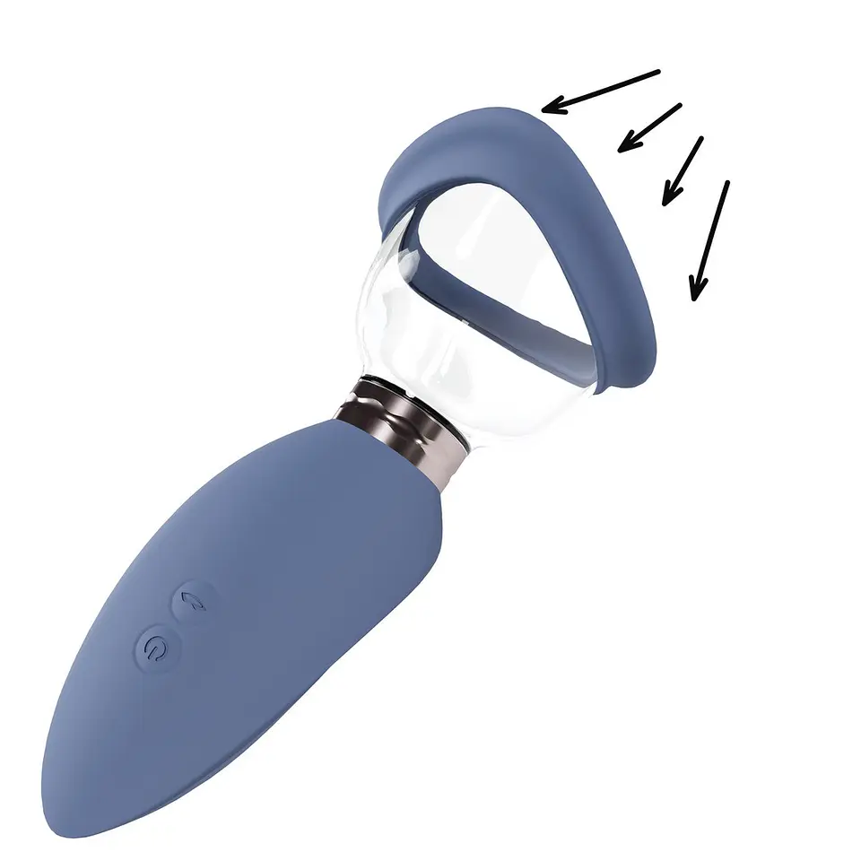 Bomba para Vulva e Seios Arousing Blue Pumped 1