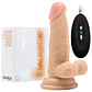 Vibrador Realístico com Testículos Realrock 6” Branco - Thumbnail 2