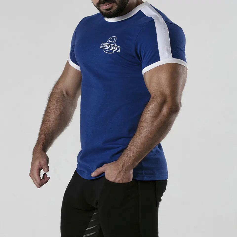 T-Shirt Padlock Azul Locker Gear 3