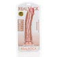 Dildo Curved Realistic 10 /25.5 CM Flesh Realrock - Thumbnail 2