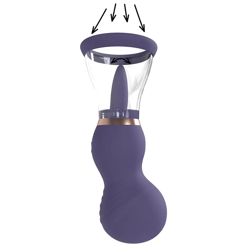 Bomba Recarregável para Vulva e Seios Sensual Pumped 2