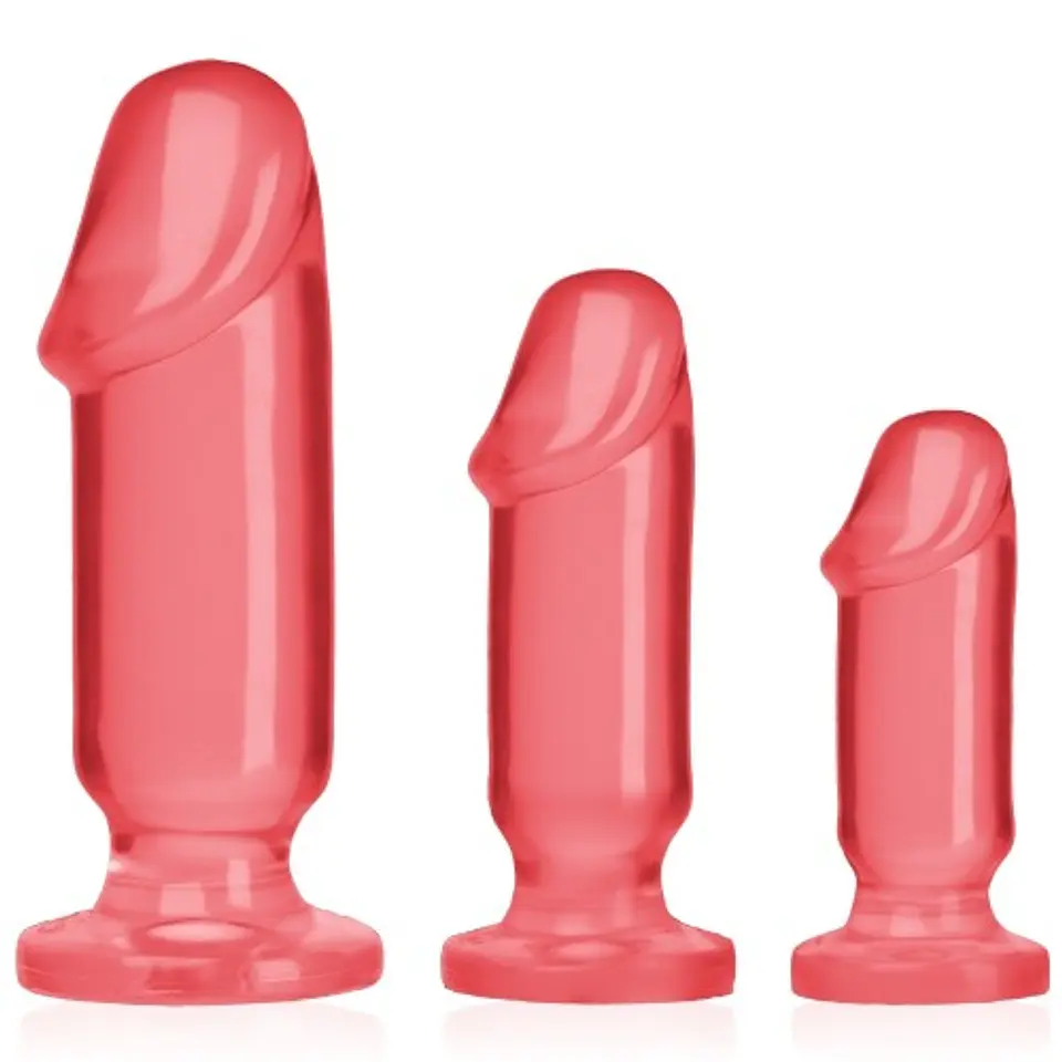 Kit de Plugs Anais Anal Starter Kit Rosa Doc Johnson 1