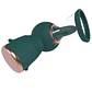 Bomba para Vulva e Seios Exquisite Forest Green Pumped - Thumbnail 3