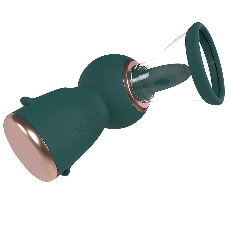 Bomba para Vulva e Seios Exquisite Forest Green Pumped 3