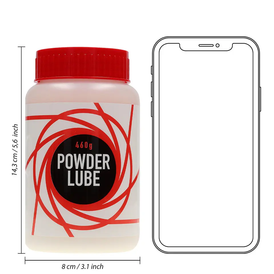 Lubrificante em Pó Powder Lube 16.2 Oz 460 Gr Pharmquests 6