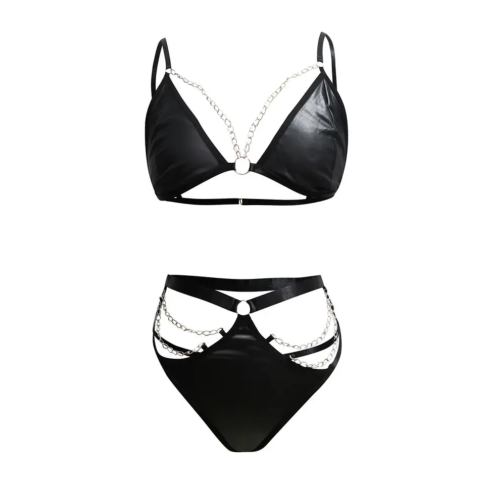 Conjunto de 2 Peças Micro Faux Leather de Namour 5