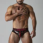 Cueca Massive Rude Locker Gear Vermelha - Thumbnail 1