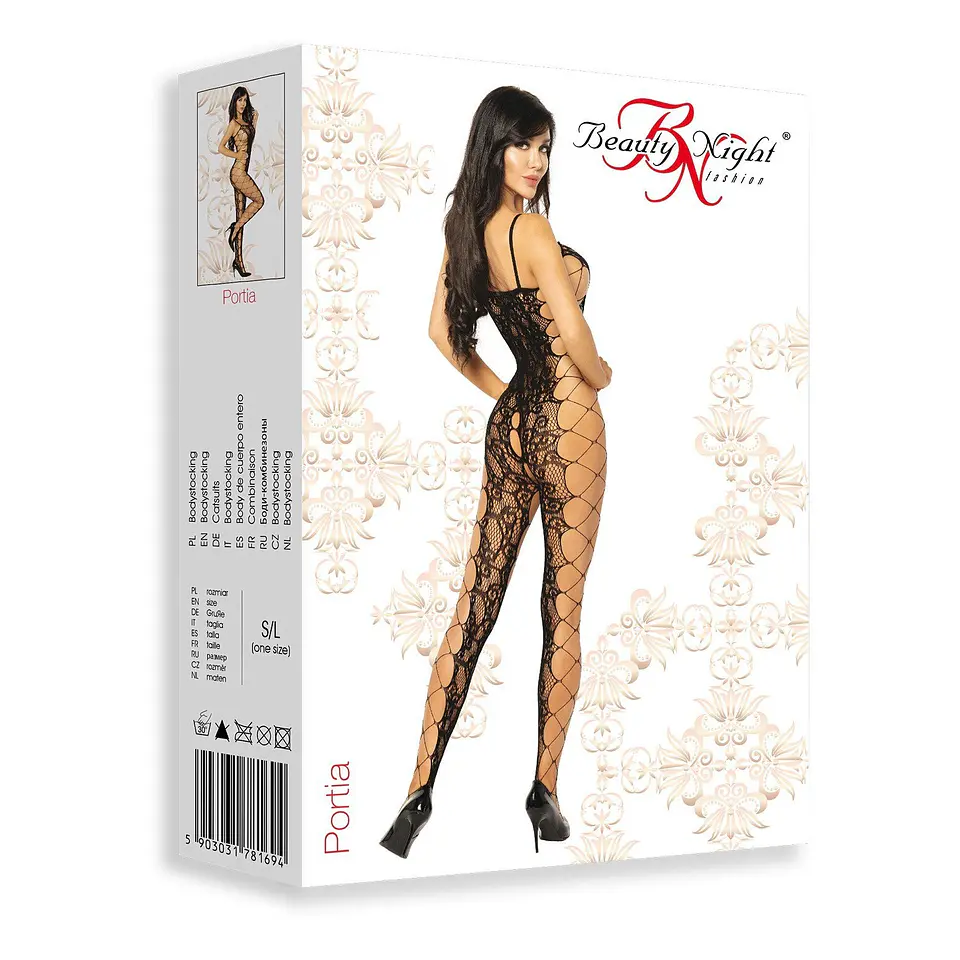 Catsuit Portia Black Beauty Night Fashion 6