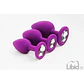 Conjunto de Joias para Treino Anal Roxo Candy Lust - Thumbnail 2
