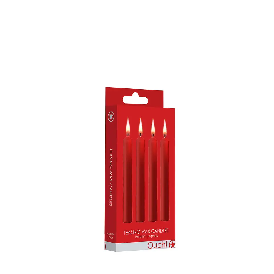 Conjunto de 4 Velas Teasing Wax Candles Ouch! 4