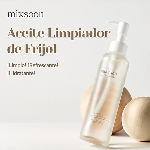 Aceite De Limpieza Facial Mixsoon Bean Cleansing Oil 195ml Todo Tipo De Piel Día/noche