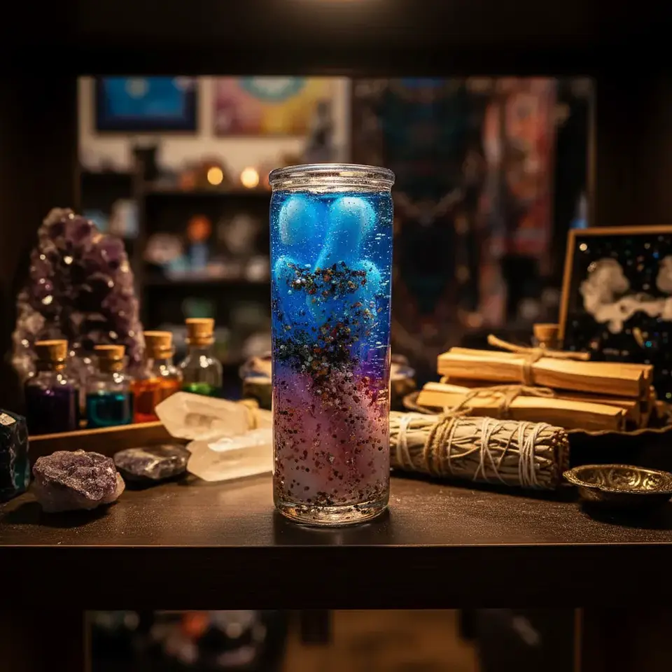 Veladora De Gel Amor, Dulzura Y Fidelidad Ritualizada 2