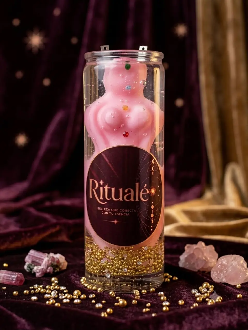Veladora De Gel Amor Propio - Merecimiento - Confianza 2