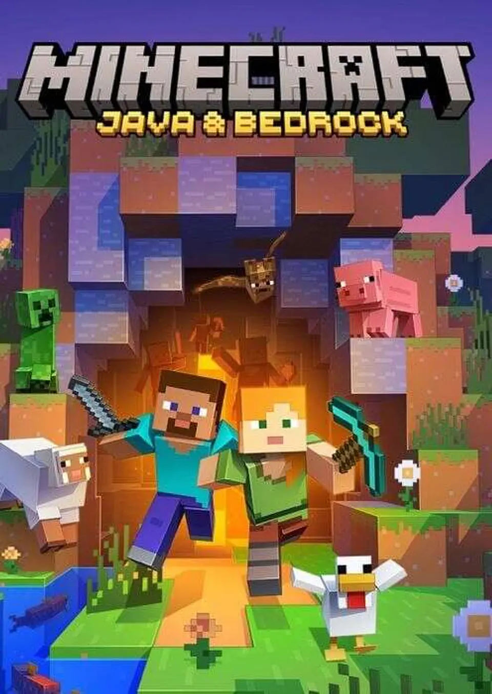 MINECRAFT JAVA Y BREDROCK PC 1