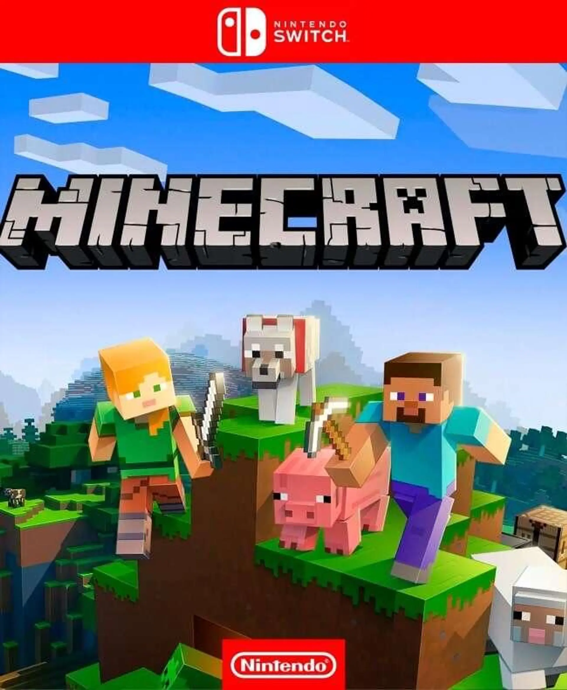 Minecraft nintendo 1 y 2 Principal 1