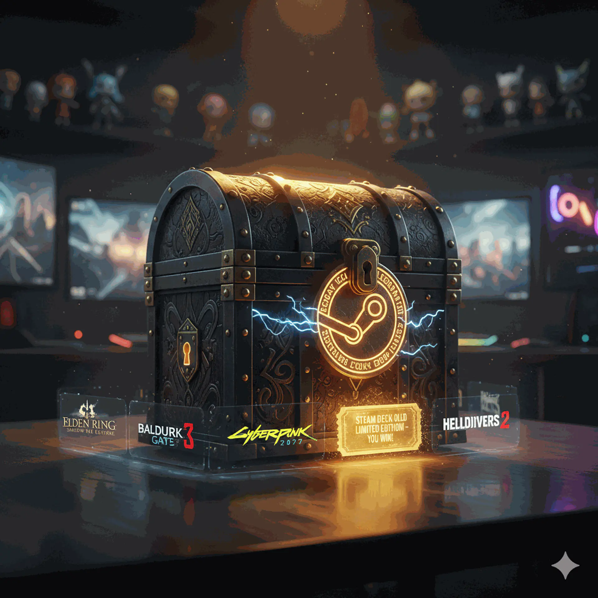 MISTERY BOX 7 LEGENDARY STEAM KEYS 1