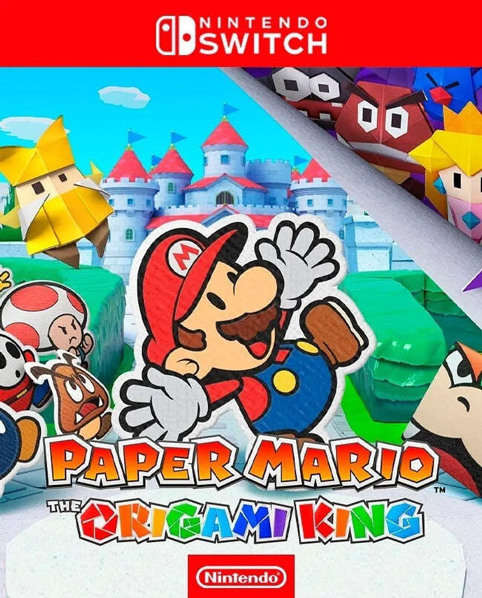Paper Mario The Origami King - Nintendo Switch 1