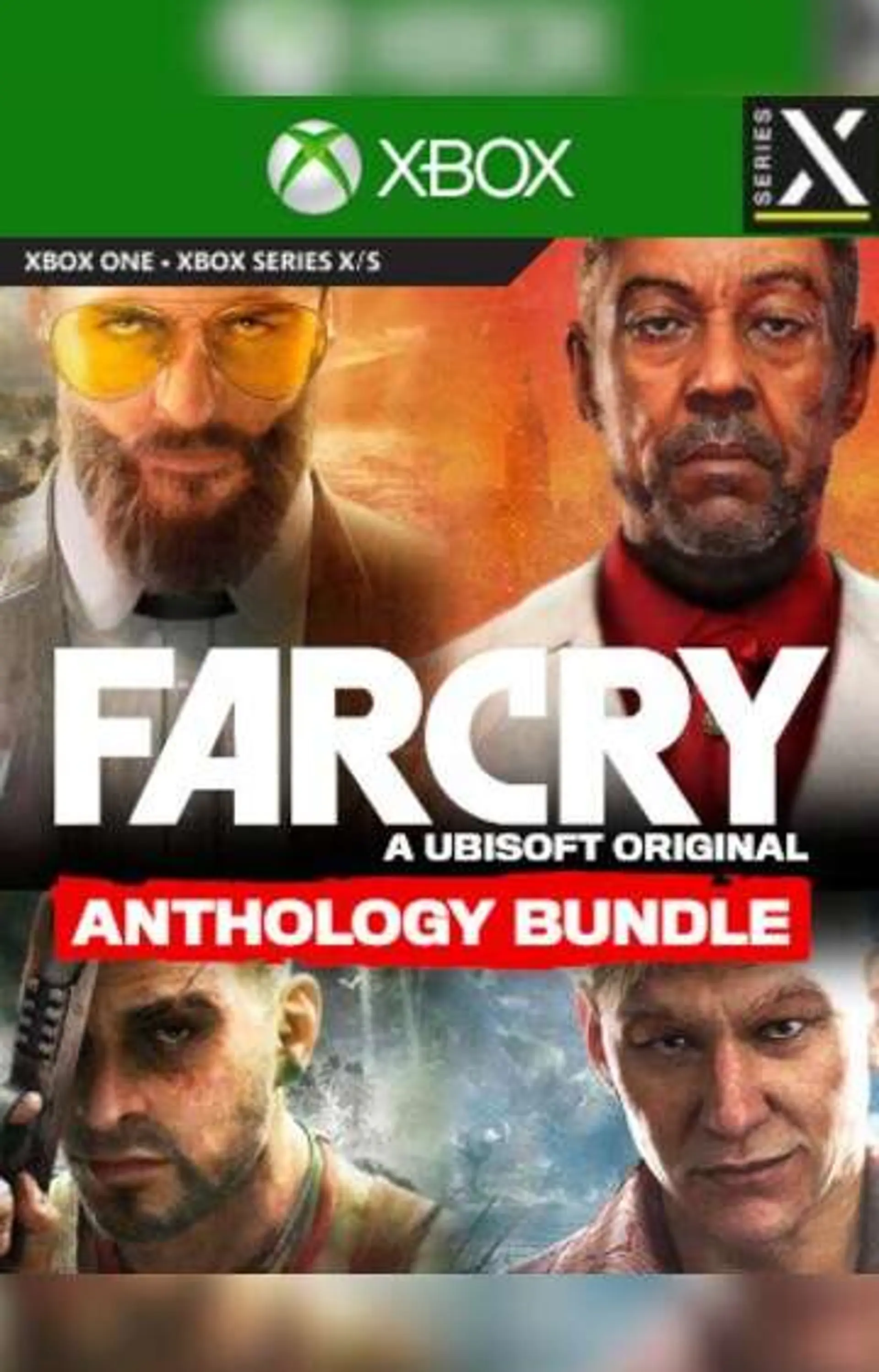 PAQUETE FAR CRY ANTHOLOGY xbox series/one 1