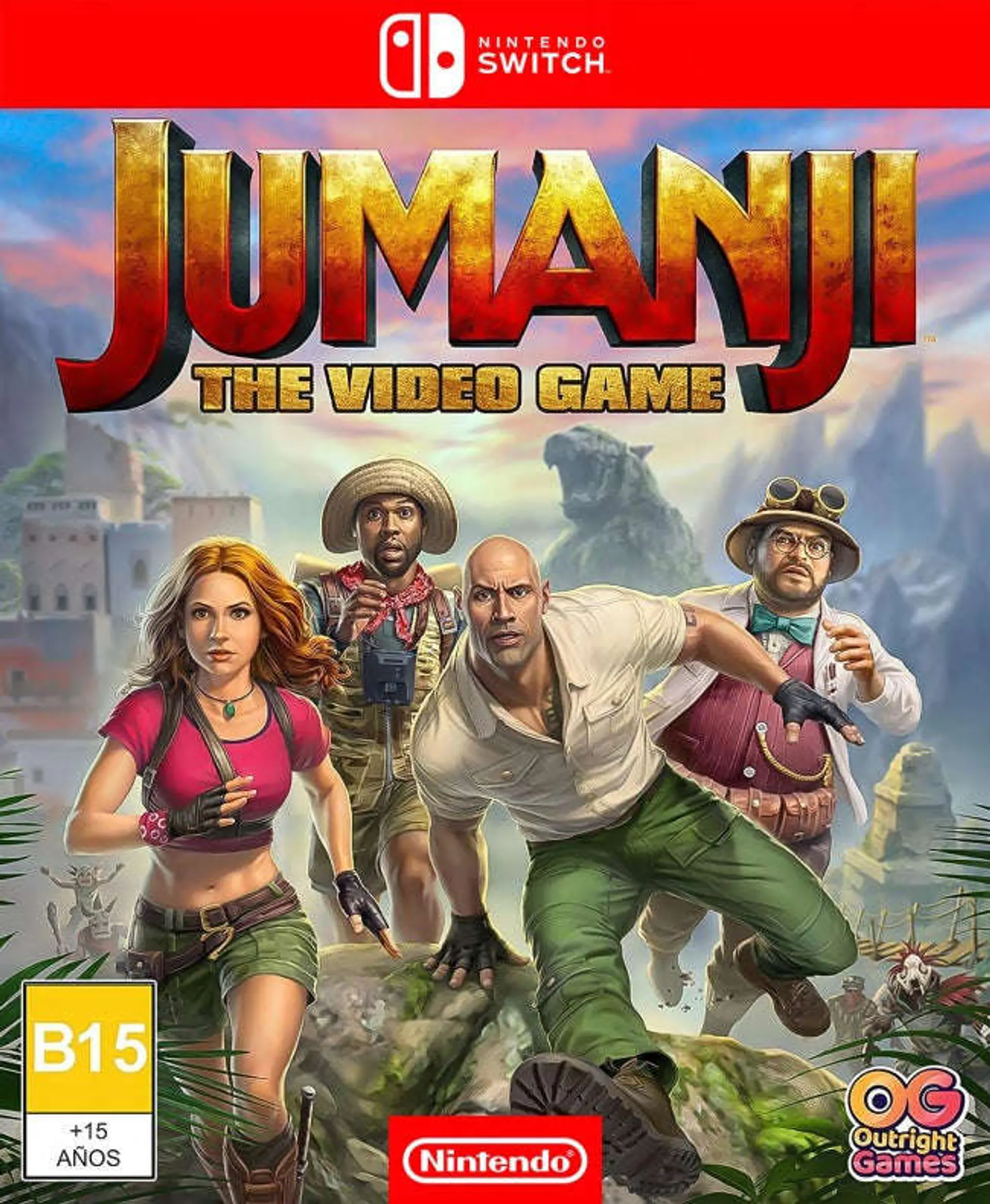 JUMANJI The Video Game - Nintendo Switch 1