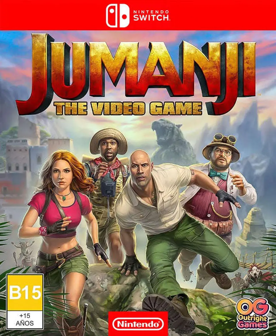JUMANJI The Video Game - Nintendo Switch 1