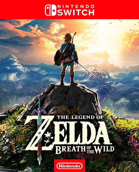 Pokémon Zelda Breath of the wild principal nintendo 1 y 2