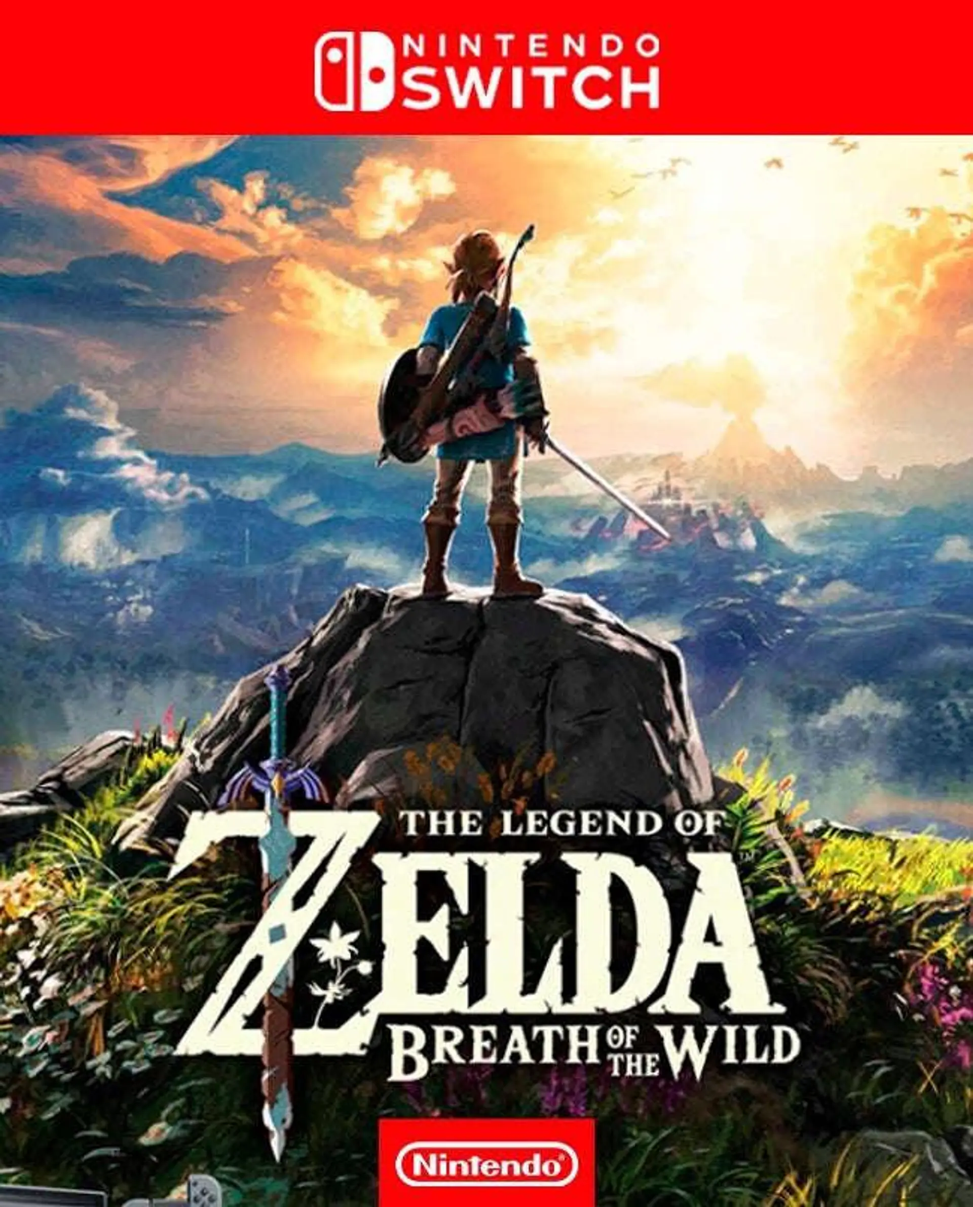 Pokémon Zelda Breath of the wild principal nintendo 1 y 2 1