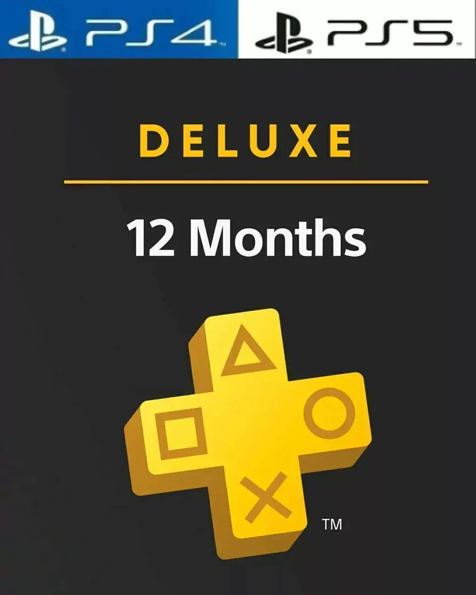 PS PLUS DELUXE PS4 Y PS5 12 MESES 1