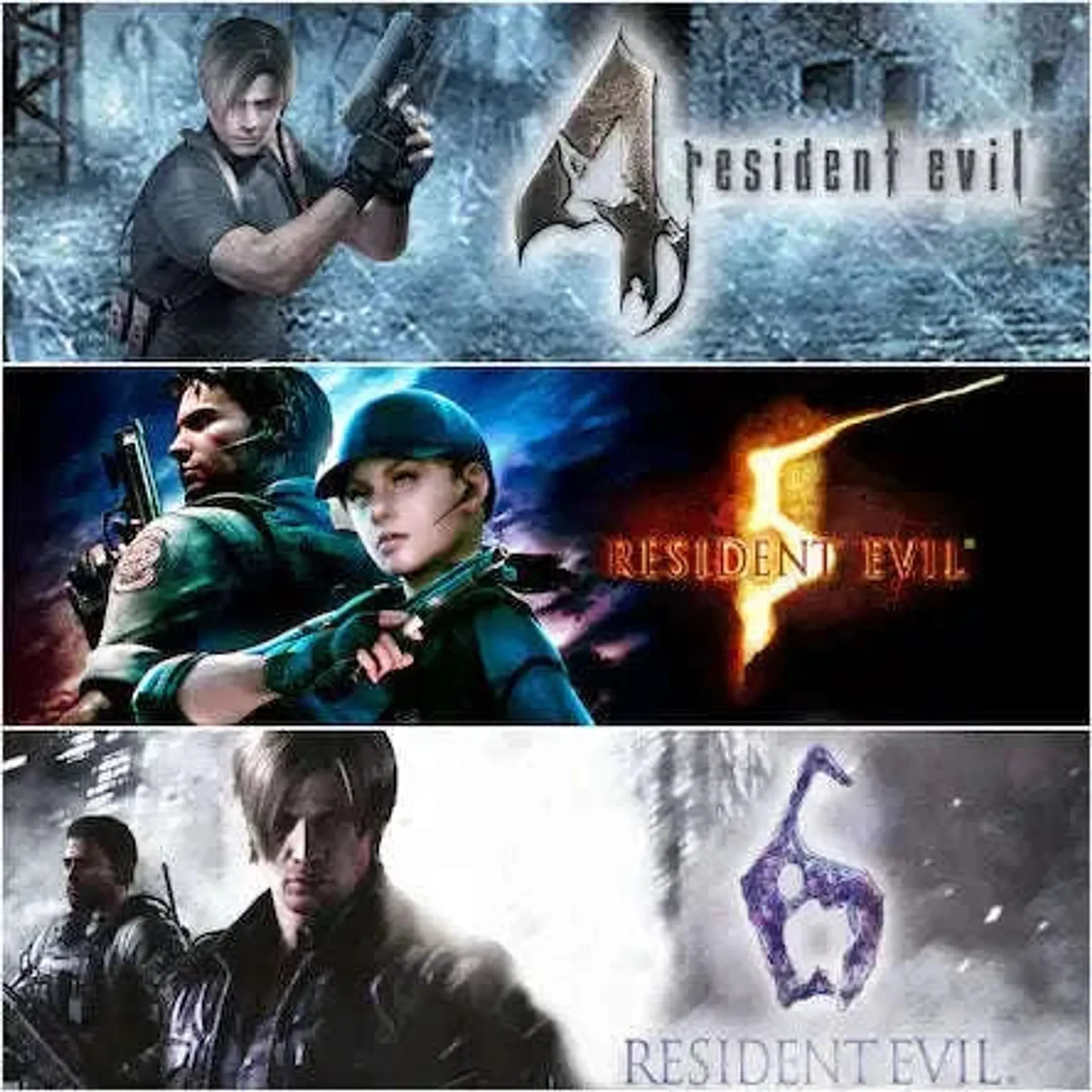 RESIDENT EVIL PACK 4+5+6 1