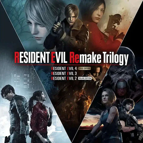resident evil remake triology