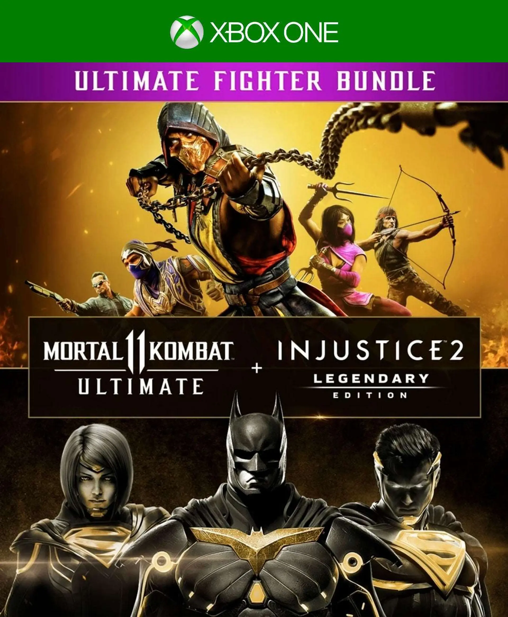 MORTAL KOMBAT 11 MAS INJUSTICE 2 XBOX SERIES/ XBOX ONE 1