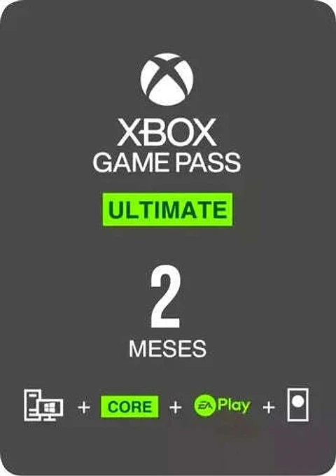 GAME PASS 2 MESES ULTIMATE CONSOLA